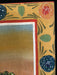 Lord Vishnu in Garden, Original Indian Miniature Art , 35" x 45"-EZ Jewelry and Decor