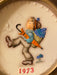 Vintage Goebel Hummel-Annual  Plate 1973-#266- Globe Trotter-EZ Jewelry and Decor