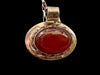 Vintage Chic Hand-Crafted Sterling Silver & Carnelian Necklace, Gift Boxed-EZ Jewelry and Decor