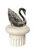 Vintage Swarovski Silver Crystal Swan With Base 4” Includes Original Box.-EZ Jewelry and Decor