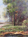 P. Sonige, A Summer Day, Original  Oil, 20” x 18”-EZ Jewelry and Decor