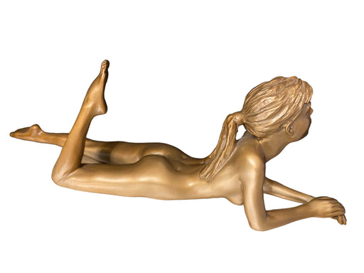 David Parvin Female Nude Bronze Sculpture, "Amanda" Hand Made 9.5” x 3.5”. 217 / 500-EZ Jewelry and Decor