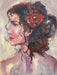 R.Mansourkhani, Rosa, Framed Original Oil Painting, 24” x 20”-EZ Jewelry and Decor