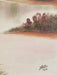 N. Cook, Pink Landscape, Framed Original Oil Painting, 16.5” x 13.5”-EZ Jewelry and Decor