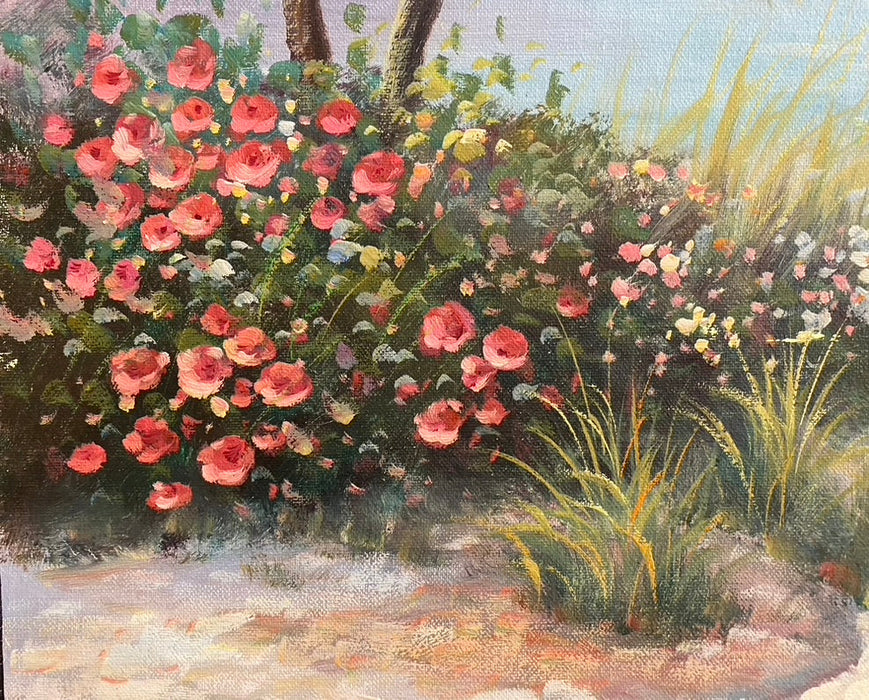 T. Manley, Untitled, Framed Original Landscape Oil Painting. 24.5” x 30”-EZ Jewelry and Decor