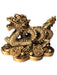 Vintage Chinese Resin Golden Dragon, 2 “ x  2.5”-EZ Jewelry and Decor