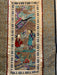 Chinese Vintage Silk Embroidery Framed Panel, Hand Crafted, In Garden, Early Republic, 11” x 17”-EZ Jewelry and Decor