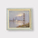 V. Farman, Golden Gate, Framed Original oil painting, 25” x 29.5”-EZ Jewelry and Decor