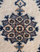 Persian Hand Knotted Small Rug- Nain Design, Wool & Silk accent, 23” x 16”-EZ Jewelry and Decor