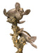 Vintage Sea Turtle Duet Figures, Hand Crafted, 12”-EZ Jewelry and Decor