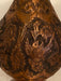 Persian Engraved Copper Handcrafted Vase, Ghalamzani. 11.5”-EZ Jewelry and Decor