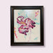 Iris,  Abstract Triptych Framed Original Paintings, Each Painting 24” x 20”, by artist R. Mansourkhani,-EZ Jewelry and Decor