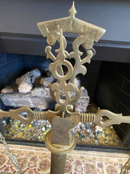 Large Vintage Brass Scale on Marble Base-EZ Jewelry and Decor