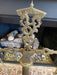 Large Vintage Brass Scale on Marble Base-EZ Jewelry and Decor