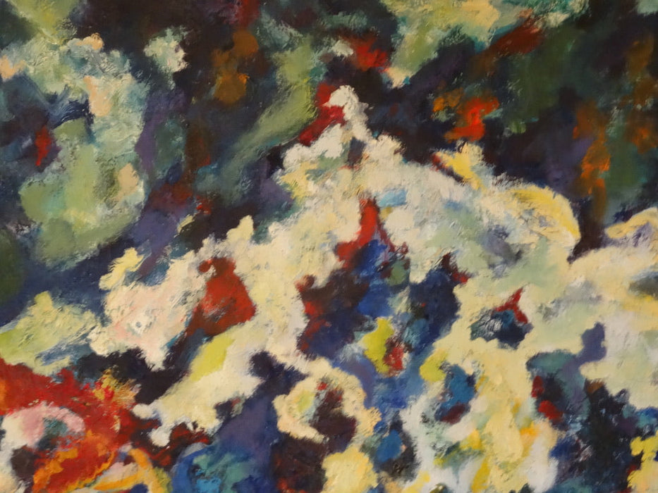 Roya Mansourkhani Untitled, 80 x 50Oil Painting-EZ Jewelry and Decor