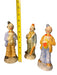 Vintage Set Of Three  Ceramic Clown, Two Playing Saxophone, 8” T-EZ Jewelry and Decor