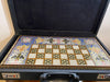 Gorgeous Persian Handcrafted Backgammon And Chess Micro Mosaic, Khatamkari.-EZ Jewelry and Decor