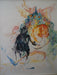 Roya Mansourkhani, Forbidden Dream, Water-mix Media on Paper,2013-EZ Jewelry and Decor