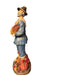 Vintage Harvest Time Figurine, Wooden Carved Figurine. 11” T-EZ Jewelry and Decor