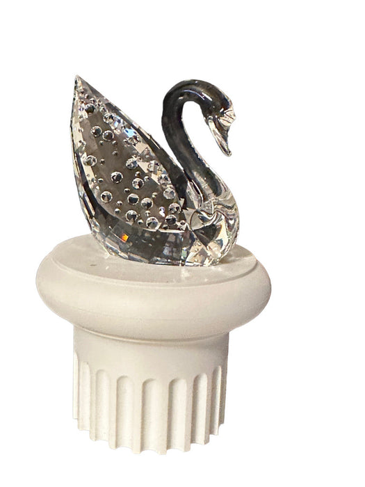Vintage Swarovski Silver Crystal Swan With Base 4” Includes Original Box.-EZ Jewelry and Decor