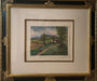 Certified Authentique Paul Emile Pissarro Pastel Painting in Original Frame, Le Petit Chemin, Pastel-EZ Jewelry and Decor
