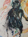 Roya Mansourkhani, Forbidden Dream, Water-mix Media on Paper,2013-EZ Jewelry and Decor