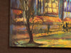 Roya Mansourkhani, Sundown Above A City, Acrylic, 23” x 50”-EZ Jewelry and Decor