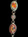 Antique Italian Mili Fiori Micro Mosiac BraceletAnd Two Brooches Set, Gift Boxed-EZ Jewelry and Decor