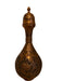 Persian Engraved Copper Handcrafted Vase, Ghalamzani. 11.5”-EZ Jewelry and Decor