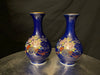 A Pair of hand painted Japanese vases 5”-EZ Jewelry and Decor