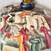 Vintage Chinese Porcelain Hand-painted Decorative Tureen with Lion Shape Handles. 11in x12in-EZ Jewelry and Decor