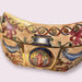 Vintage Rare Chinese Porcelain Hand-painted Decorative Bowl in square shape. 9in x 11in x 4.5in-EZ Jewelry and Decor