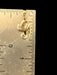 Charming G Letter Charm/ Pendant in14k Gold for Names Start with G.-EZ Jewelry and Decor