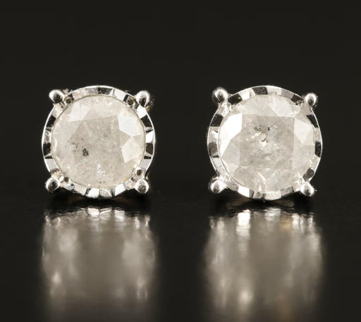 Stunning 10K Gold 0.83 CTW Diamond Stud Earrings-EZ Jewelry and Decor