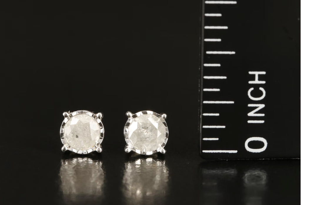 Stunning 10K Gold 0.83 CTW Diamond Stud Earrings-EZ Jewelry and Decor