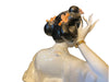 Vintage Handcrafted, Hand Painted, Porcelain Statue, Signed By a Chinese Master. Porcelain Figurine.-EZ Jewelry and Decor