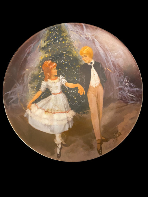 Viletta Fine China "Clara and Nutcracker"1st of Nutcracker Ballet Collection , 1978, Collector Plate , Ballet Collection,  Vintage Fine China Plate, 8.25”-EZ Jewelry and Decor