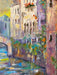 Roya Mansourkhani, A Sunny Day at Annecy, Original Oil Painting.-EZ Jewelry and Decor