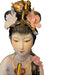 A Beautiful Geisha Playing Music Handcrafted, Hand Painted, Porcelain Statue, Signed By a Chinese Master.-EZ Jewelry and Decor