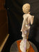 Stunning Capodimonte Vittorio Sabadin Sculpture Dancing Lady With Cape Figure On Wood Bas, Porcelain,  Hand Made And Hand Painted in Italy 17.5"t-EZ Jewelry and Decor