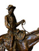 Charles Marion Russell Will Rogers, Bronze With PatinaSigned And Monogrammed On Base: Cm Russell-EZ Jewelry and Decor