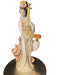 A Lady /Geisha is Playing Pipa . Vintage Handcrafted, Hand Painted, Porcelain Statue, Signed By a Chinese Master. Porcelain Figurine. 17.5"-EZ Jewelry and Decor