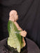 Artificial Jade Buddha, Green and Beige Fat Buddha, 9.5"-EZ Jewelry and Decor