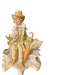 Rococo Bisque Porcelain Figurine, A young Man with Umbrella-EZ Jewelry and Decor