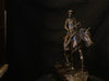 Charles Marion Russell Will Rogers, Bronze With PatinaSigned And Monogrammed On Base: Cm Russell-EZ Jewelry and Decor