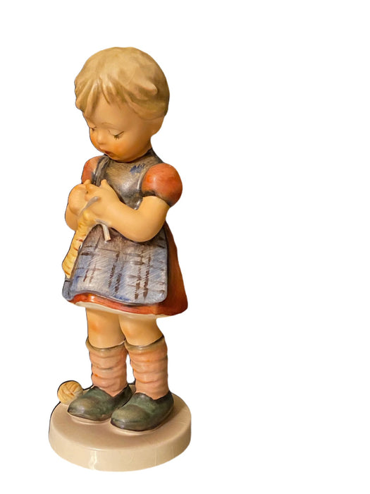 Vintage Goebel Hummel Figurines #255: Stitch in Time- TMK 4-EZ Jewelry and Decor