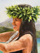 L. Beana, Tell Me a Story, Original Oil Painting.  24” x 20”, Hawaii Dance-EZ Jewelry and Decor