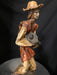 Vintage 3pc Folk Art Figurines,Paper Mache Figures.-EZ Jewelry and Decor