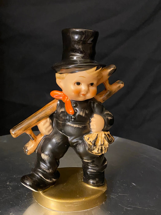 Rare Goebel "Chimney Sweep" Limited Edition 145 Of 500, Gold, 4 ¾” Tall. -EZ Jewelry and Decor