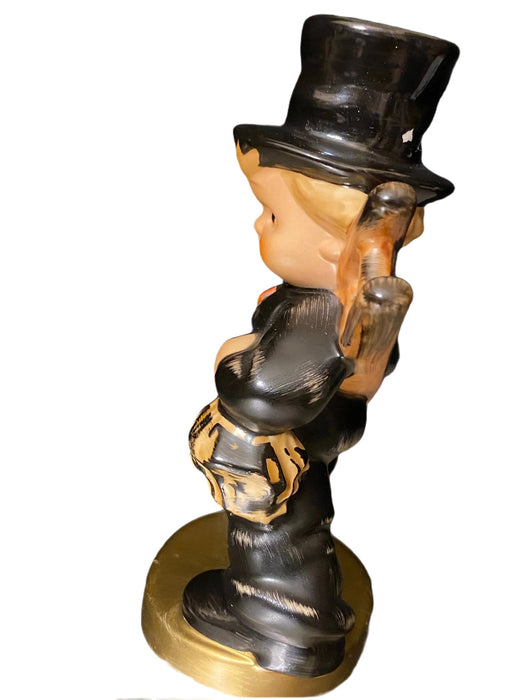 Rare Goebel "Chimney Sweep" Limited Edition 145 Of 500, Gold, 4 ¾” Tall. -EZ Jewelry and Decor